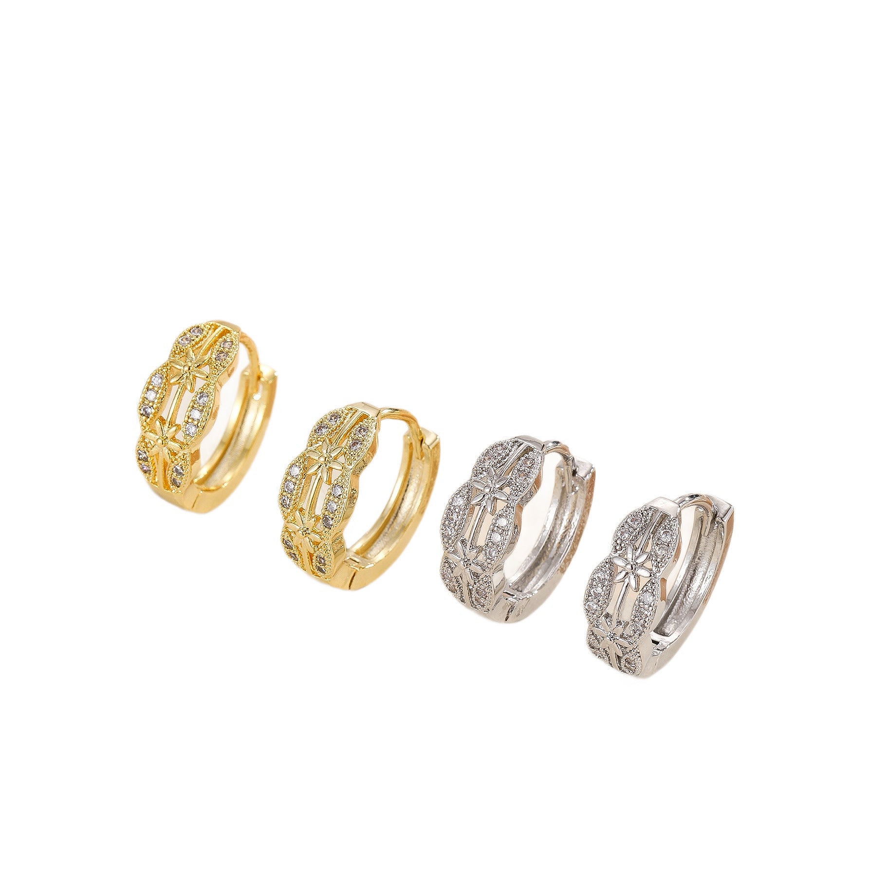 Fashionable And Luxurious Hollow Out Earrings For Women