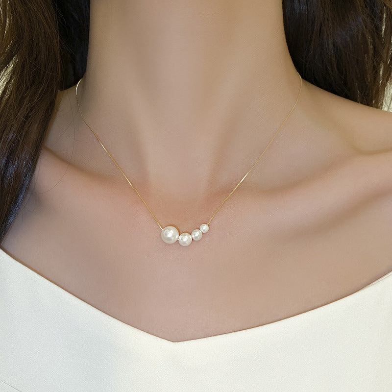 Women's Camellia Copper Pendant Necklace