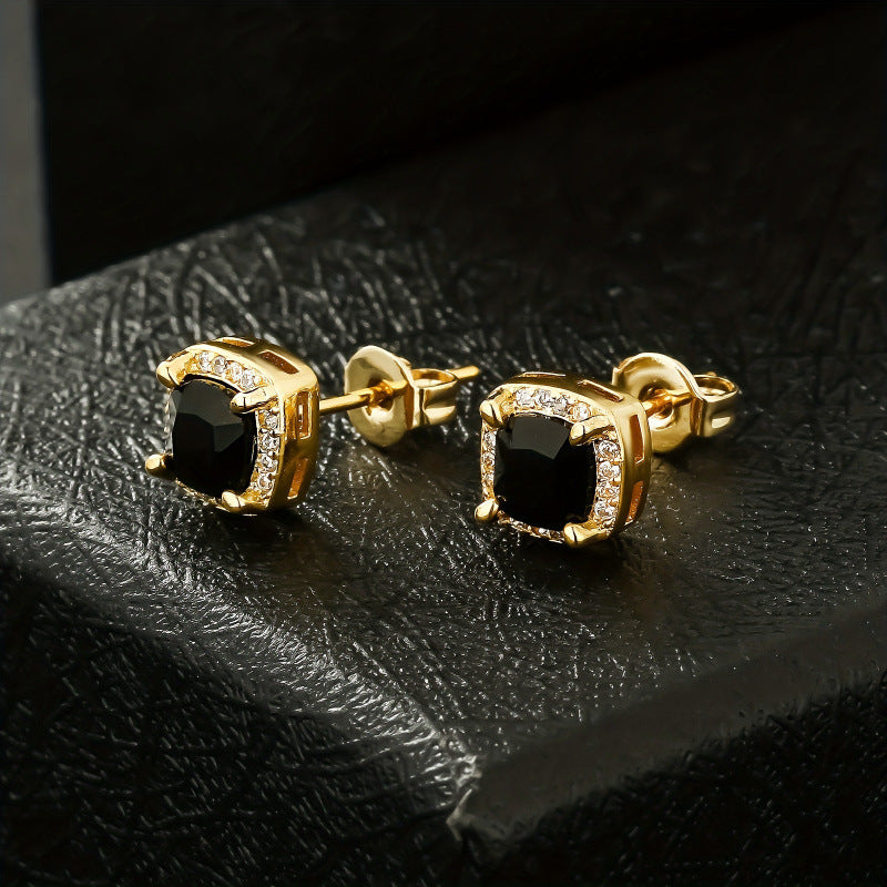 Square Retro Stylish Versatile Earrings