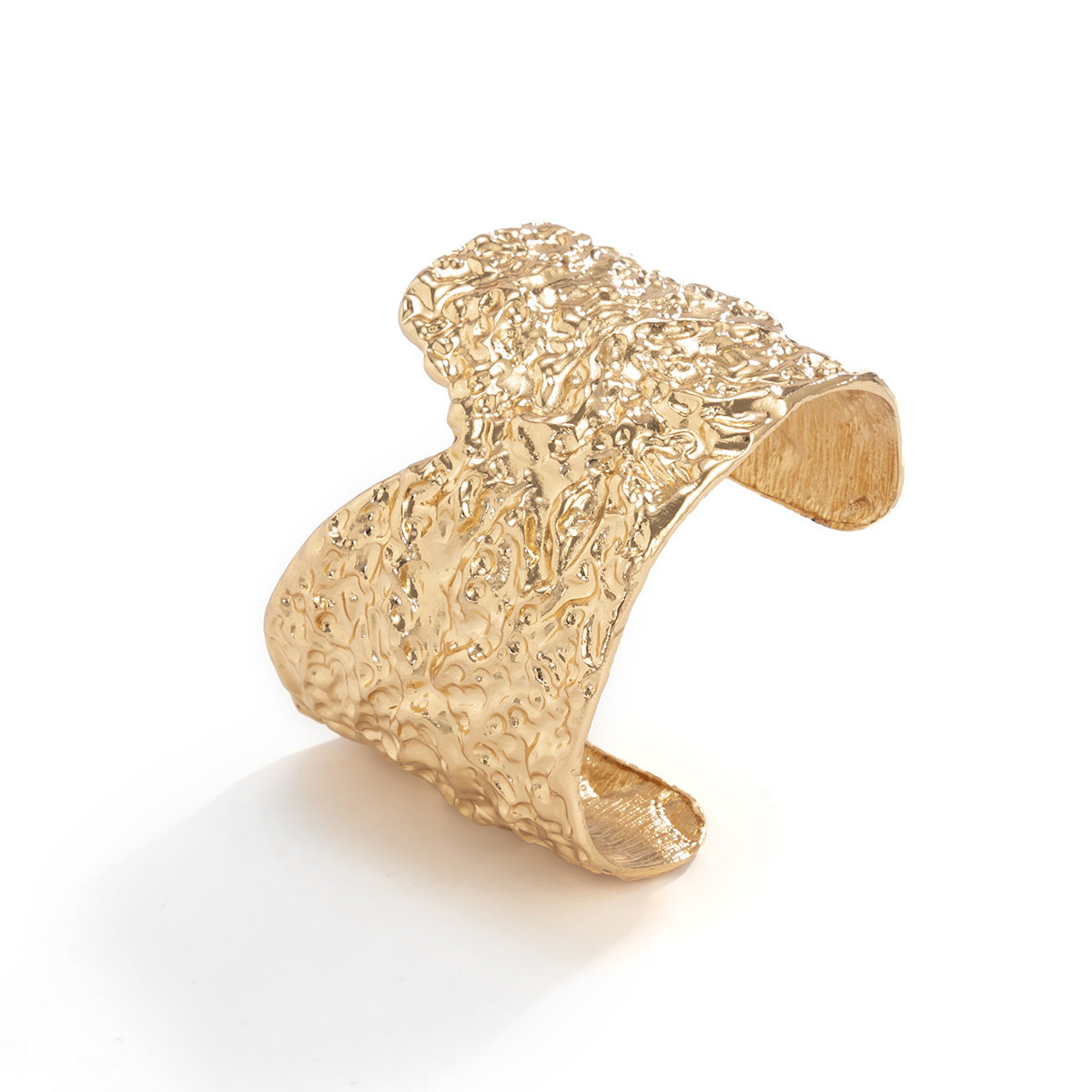 Punk Metal V-shaped Notched Hemp Bracelet