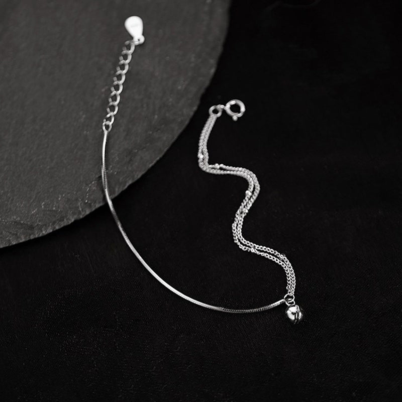 Simple And Elegant Asymmetric Double-layer Bracelet Girlfriends' Gift