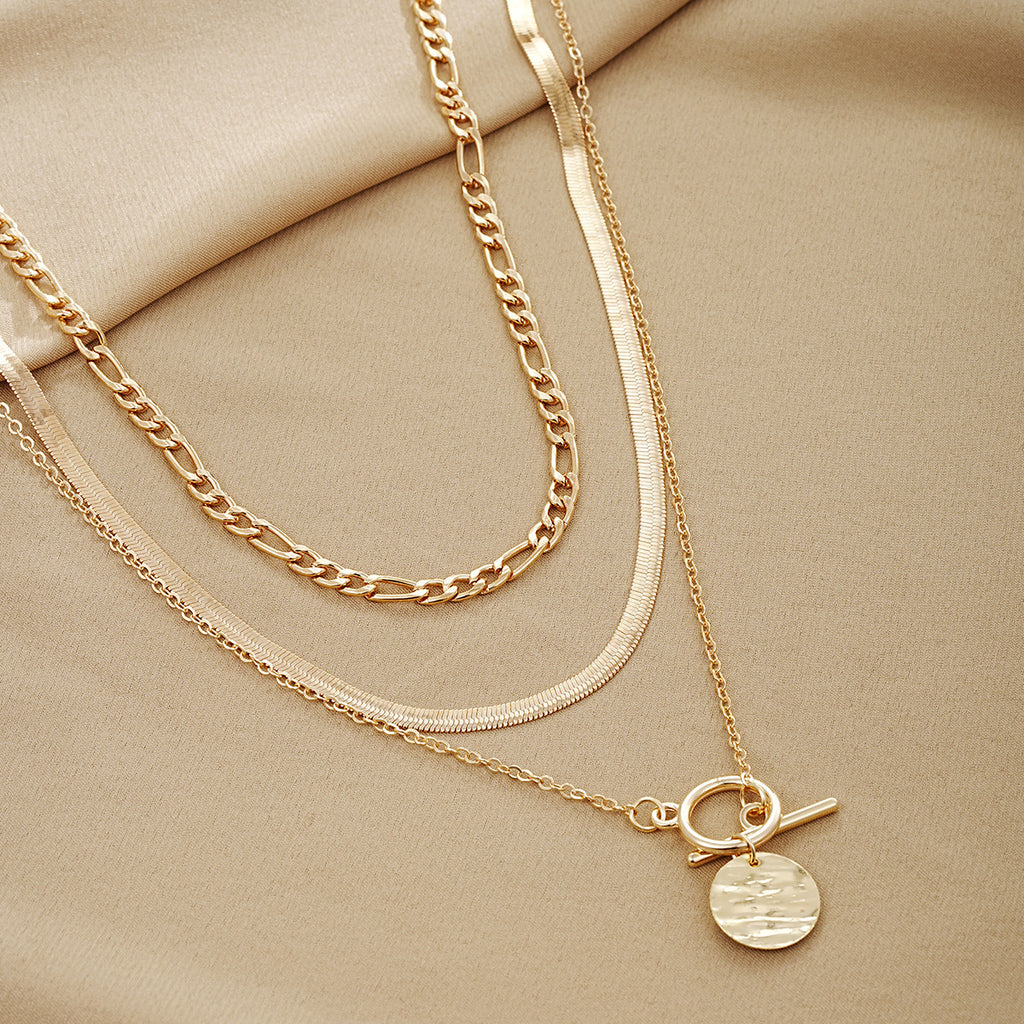 Retro Versatile Multi-layer Snake Chain