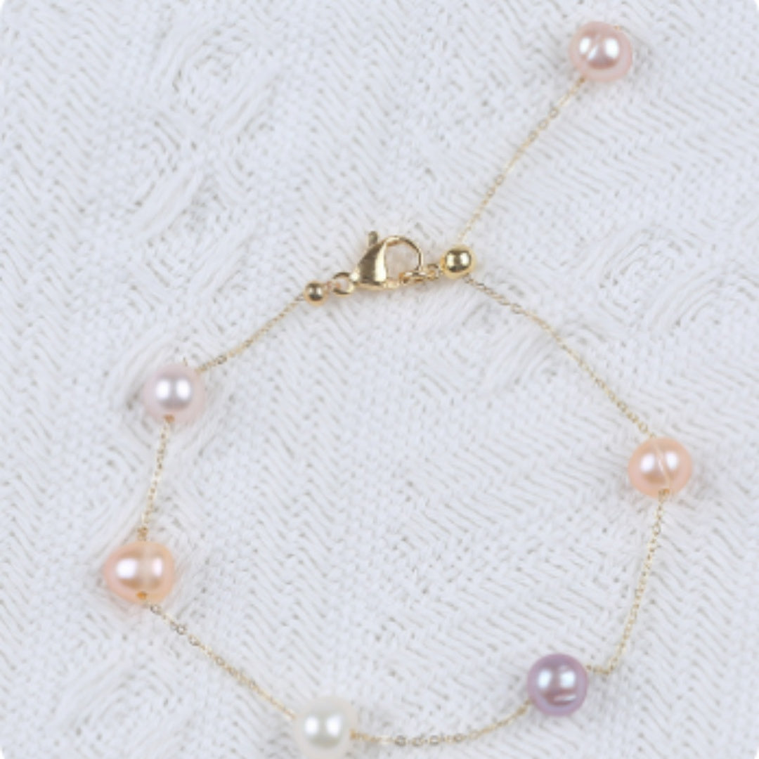 Women's Bracelets Natural Freshwater Pearls Wholesale Jewelry