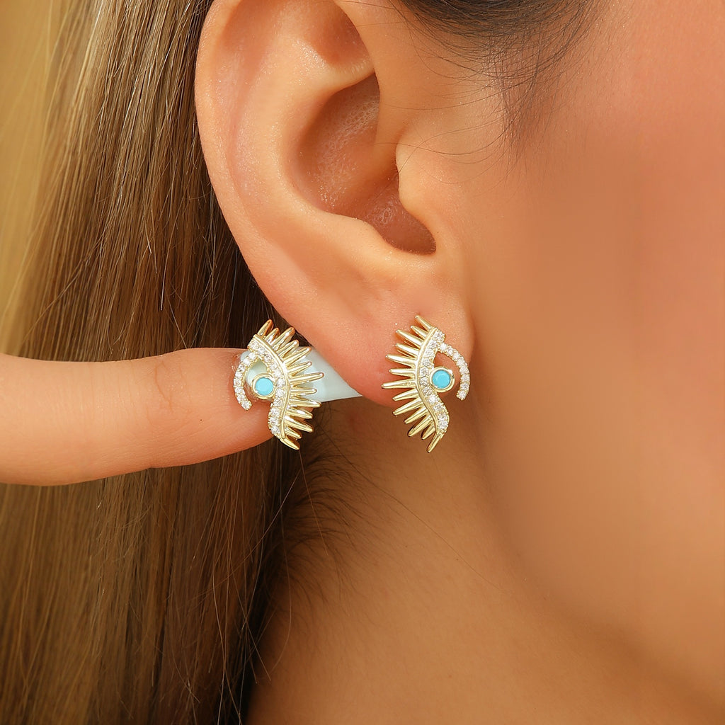 Simple Devil's Eye Earrings